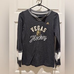 Vegas Golden Knights Adidas Long Sleeve Top Size Small